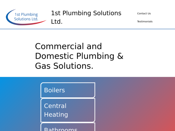 1st Plumbing Solutions Ltd