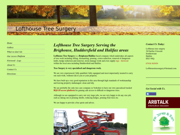 Lofthouse Tree Surgery