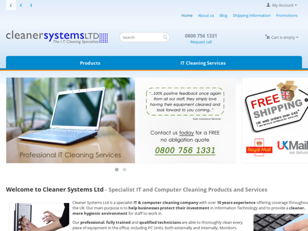 Cleaner Systems Ltd