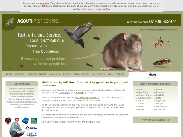 Agouti Pest Control