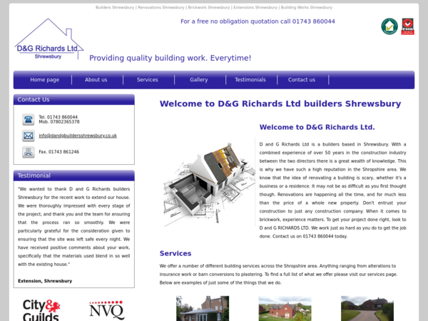 D & G Richards Ltd