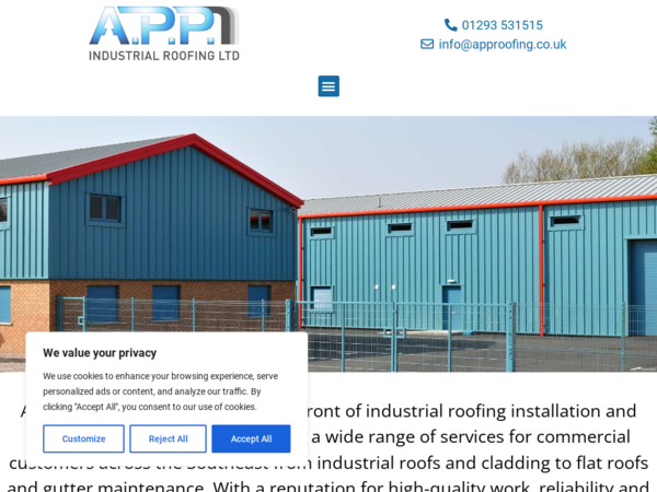 APP Industrial Roofing & Building Refurbishment Ltd