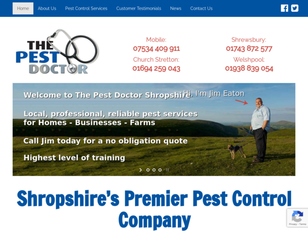 The Pest Doctor Shropshire