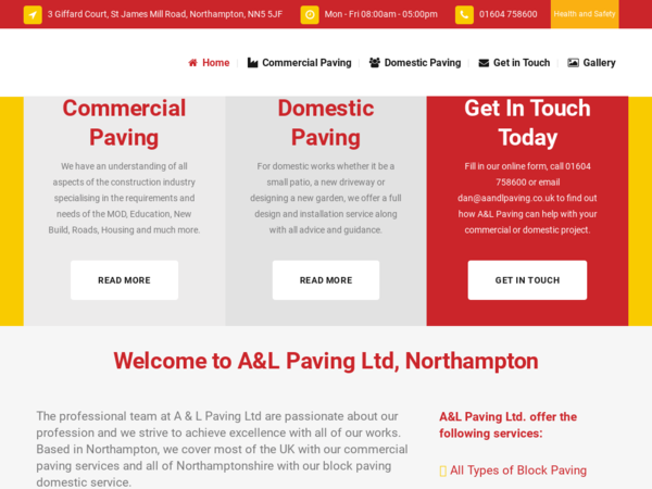 A & L Paving Ltd