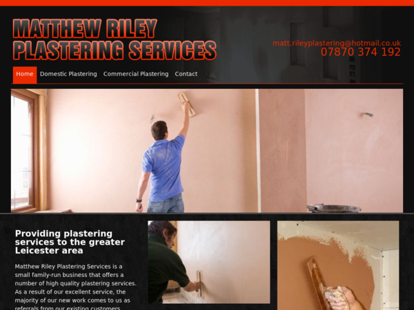 Matthew Riley Plasterer