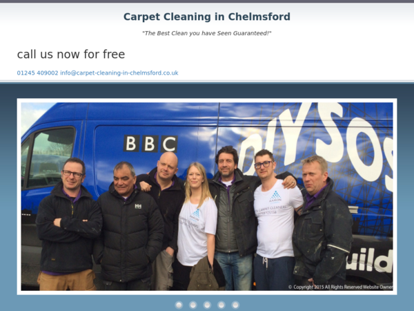 Carpet Cleaning in Chelmsford