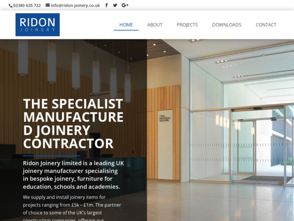 Ridon Specialist Finishing