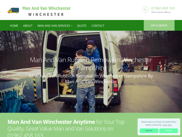 Man and van Winchester