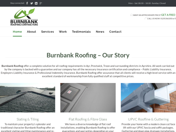 Burnbank Roofing Contractors