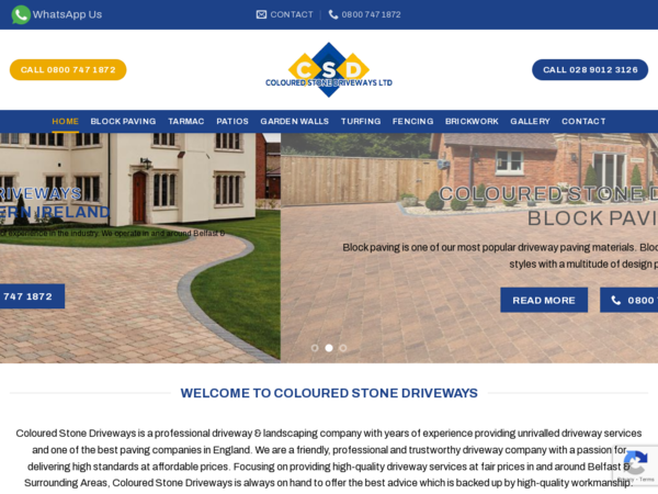 Coloured Stone Driveways Ltd