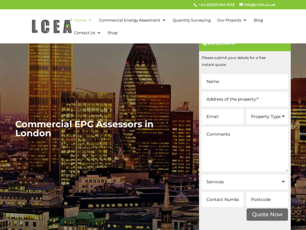 Low Carbon Energy Assessors (Lcea) Ltd &/Or Lcea Ltd