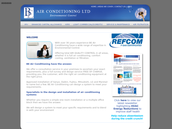 B E Air Conditioning Ltd