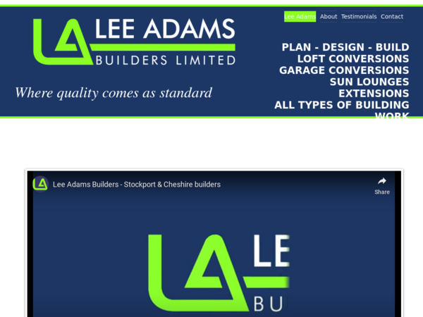 Lee Adams Builders Ltd