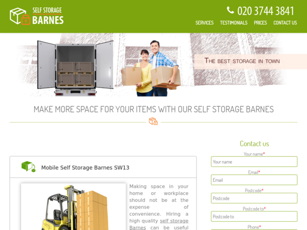 Self Storage Barnes Ltd.