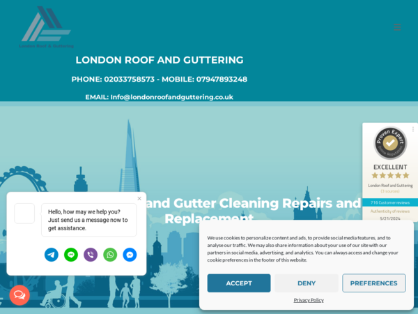 London Roof and Guttering