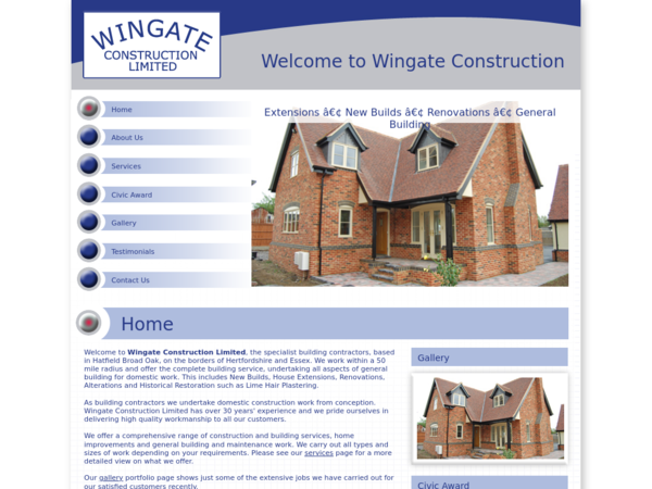 Wingate Construction Ltd