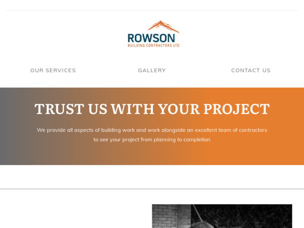 S. Rowson Bricklaying & Plastering Building Contractors