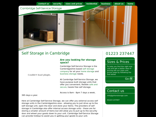 Cambridge Self-Service Storage