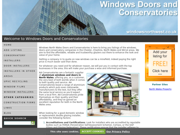 Windows Doors and Conservatories