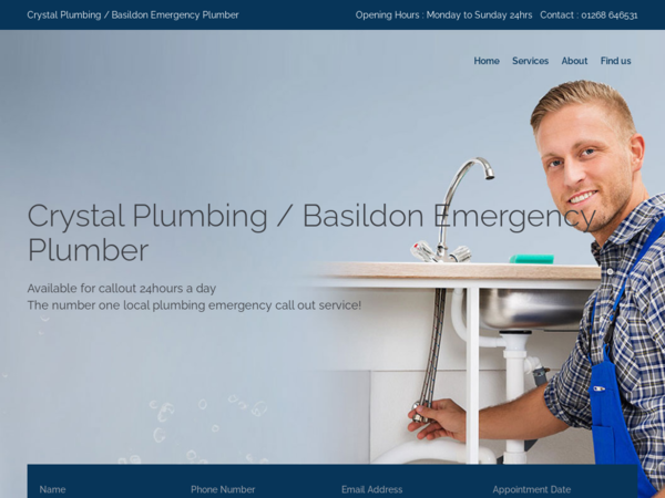 Crystal Plumbing / Basildon Emergency Plumber