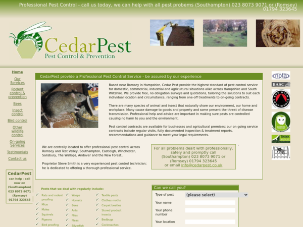 Cedar Pest