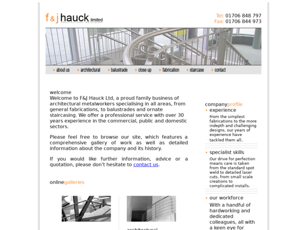 F & J Hauck Limited