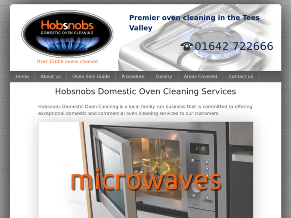 Hobsnobs Domestic Oven Cleaning