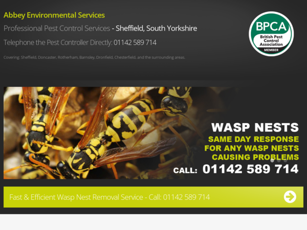 Pest Control Sheffield