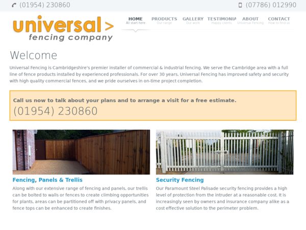 Universal Fencing Ltd