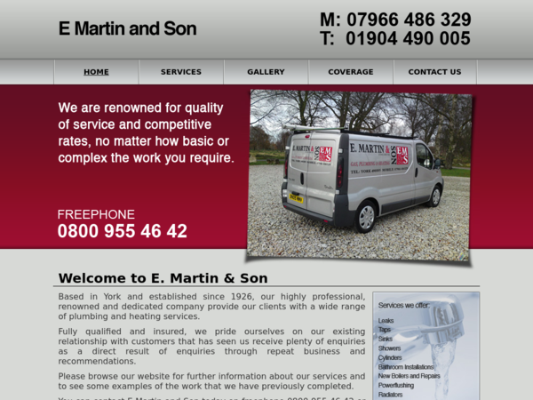 E Martin & Son