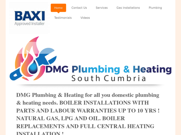 DMG Plumbing and Heating.