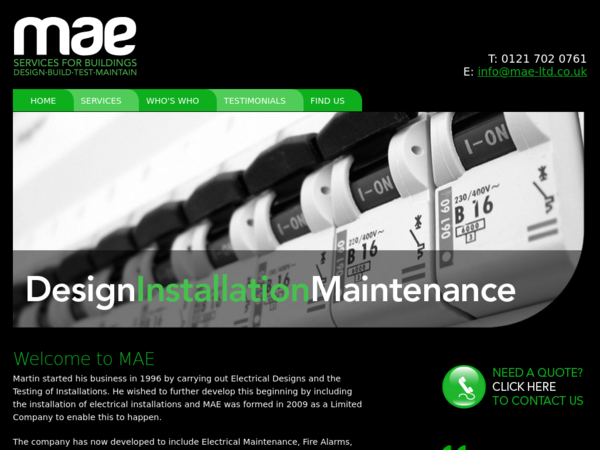 MAE (UK) Ltd.