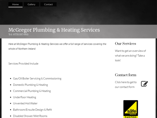 McGregor Plumbing & Heating Services