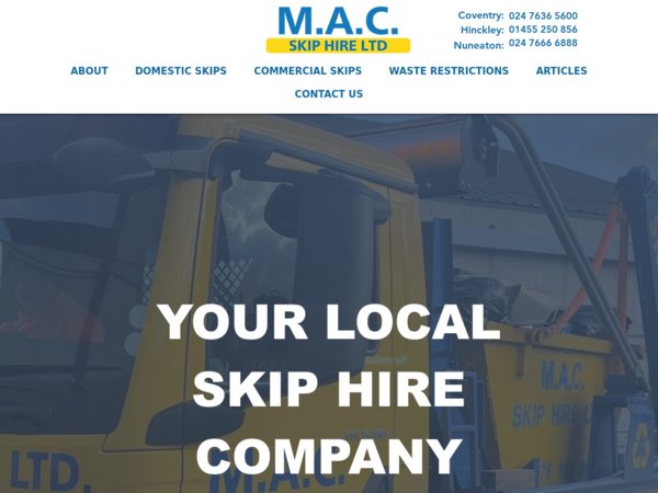 MAC Skip Hire