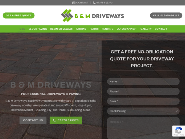 B and M Driveways