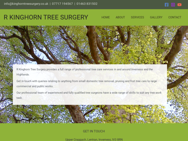 R Kinghorn Tree Surgery