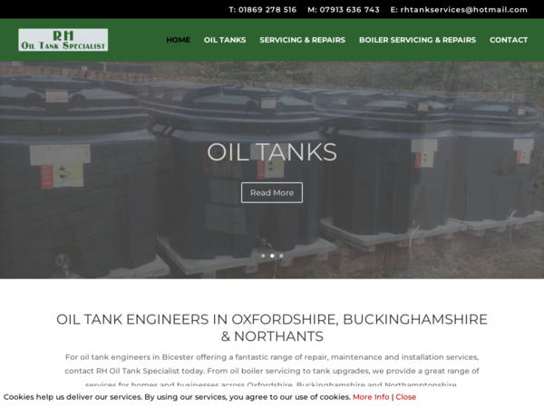 R H Oil Tank Specialist