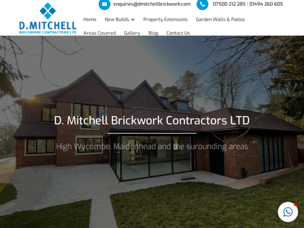 D.mitchell Brickwork Contractors Ltd
