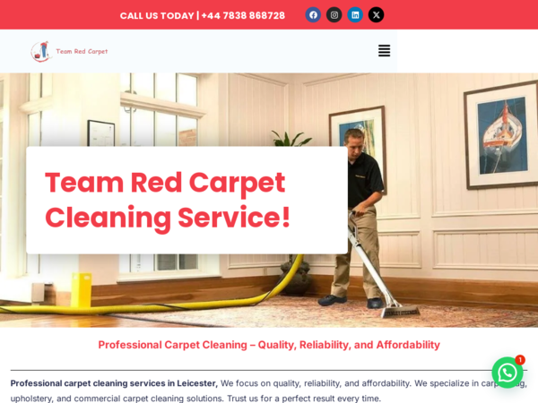 Cleaner Team Red Carpet