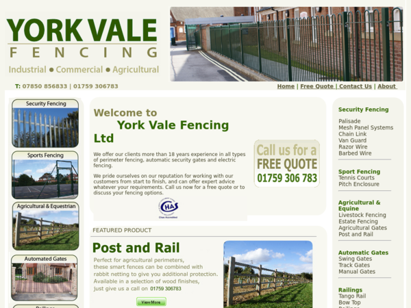 York Vale Fencing Ltd