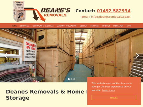 Deane's Removals & Storage