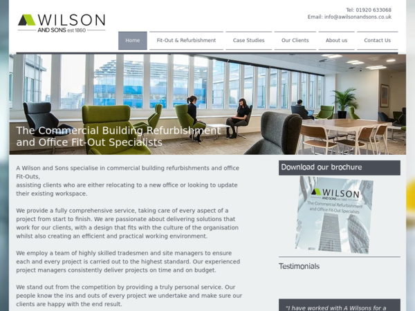 A Wilson & Sons Ltd