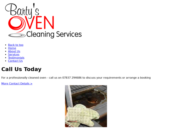 Barty's Oven Cleaning