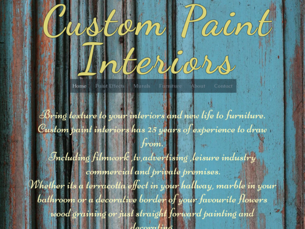 Custom Paint Interiors