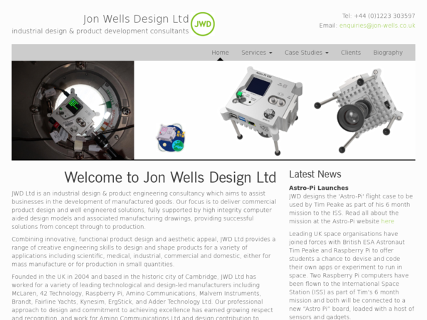 Jon Wells Industrial Design & Mechanical Design Consultant