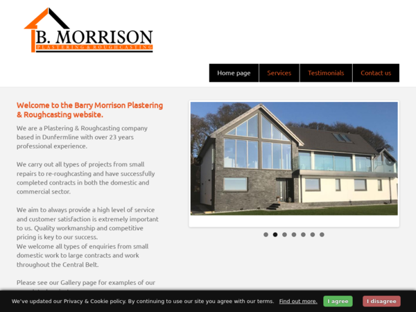 Barry Morrison K Rend Roughcasting & Plastering