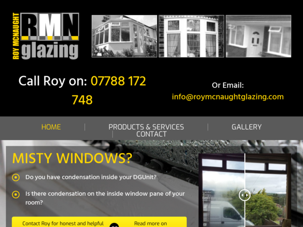 Roy Mc Naught RMN Glazing