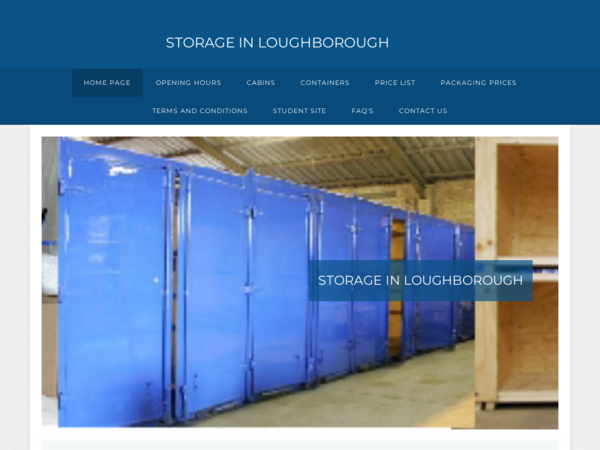 Storage in Loughborough Ltd