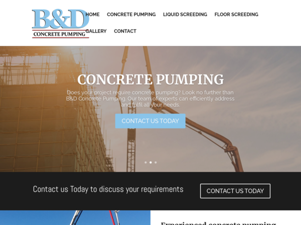 B&D Concrete Pumping