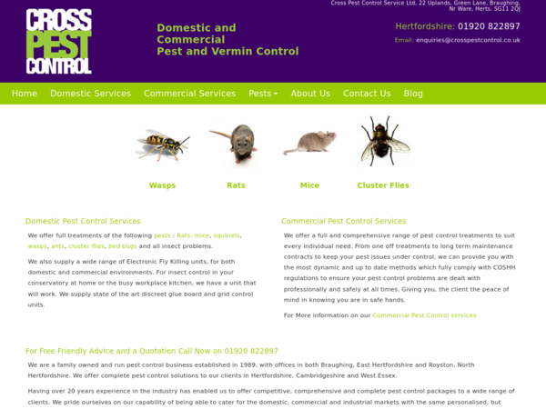 Cross Pest Control Service